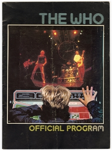 The Who Original 1982 Official Concert Program