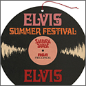 Elvis Presley Sahara Tahoe Summer Festival Concert Display