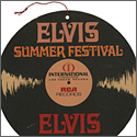 Elvis Presley International Hotel Summer Festival Concert Display