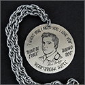 Elvis Presley "Heartbreak Hotel" Medallion Necklace