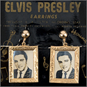 Elvis Presley Earrings On The Card