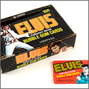 Elvis Presley Bubble Gum Card Box with Unopened Card