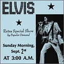Elvis Presley "Extra Special Show" Concert Hand-Out