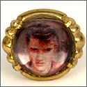 Elvis Presley Adjustable Bubble Ring With Original Box 