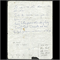 Beatles Rare Handwritten Comments On Single Sheet Paper Circa 1963