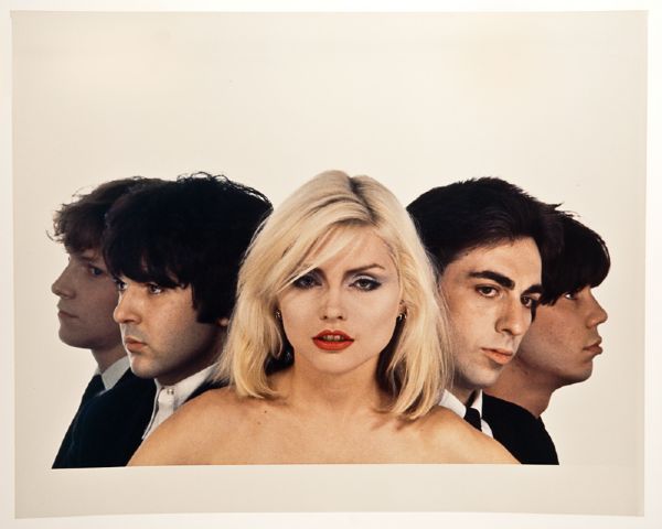 Blondie  "Parallel Lines" Outtake Album Cover Photograph