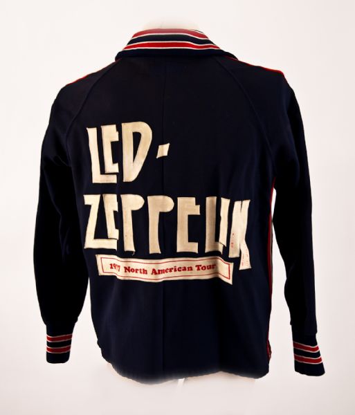 Led Zeppelin Tour Jacket Given by Jimmy Page to Fan in 1977