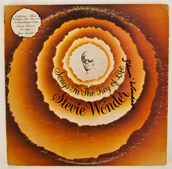 Stevie Wonder Signed "Songs In The Key of Life" Tamla Motown Album