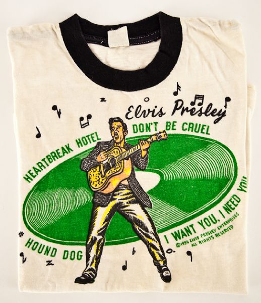 Elvis Presley 1950s Official Hound Dog T-Shirt