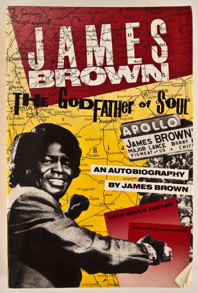 James Brown Signed Book "The Godfather of Soul"