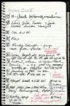 Madonnas Handwritten 1990 "To Do" Diary 
