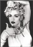 Madonna Signed Herb Ritts "Vogue" Photograph
