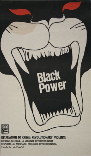 Original "Black Power" OSPAAAL Poster