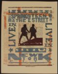 Bruce Springsteen "Live New York City" Concert Poster