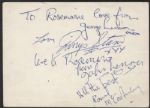 The Beatles Signed Original Star-Club Postcard