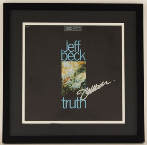 Jeff Beck Signed "Truth" Album