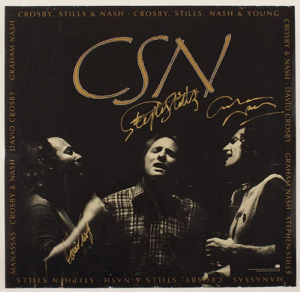 Crosby, Stills & Nash Signed "CSN" Original Poster