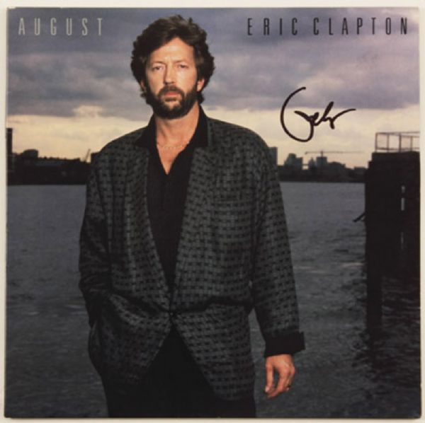 Eric Clapton Signed "August" Album