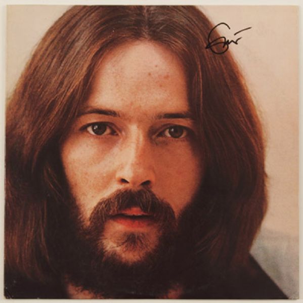 Eric Clapton Signed "Clapton" (1973) Album
