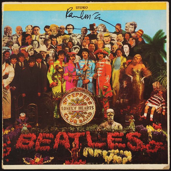 Paul McCartney Signed "Sgt. Peppers Lonely Hearts Club Band" Album 