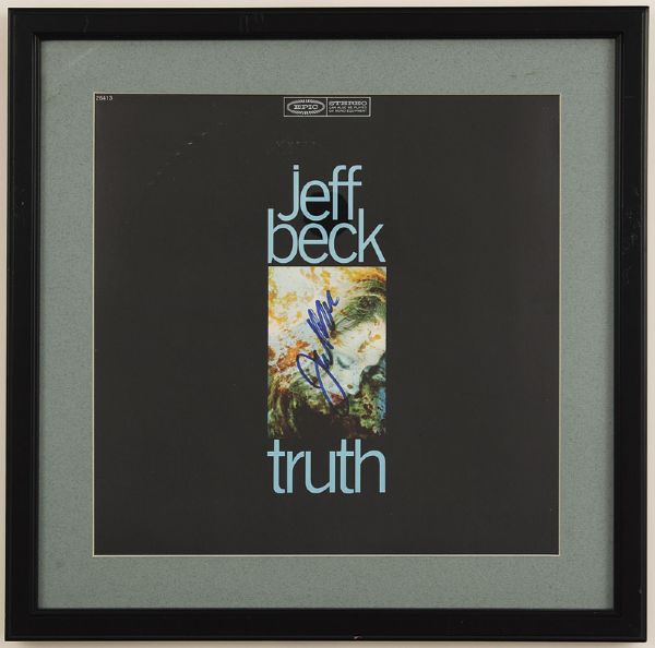 Jeff Beck Signed "Truth" Album
