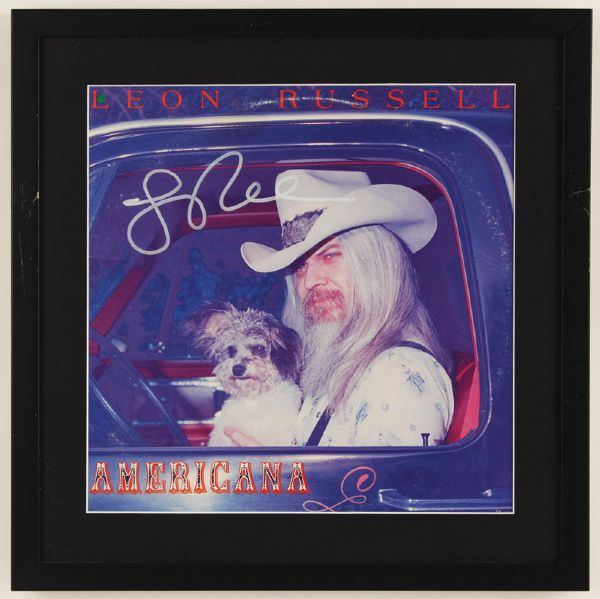 Leon Russell Signed "Americana" Album