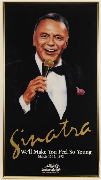 Frank Sinatra Concert Poster