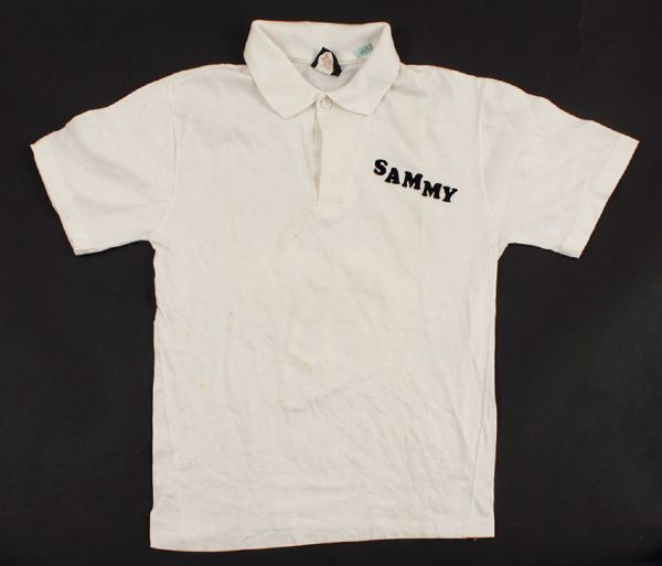 Sammy Davis, Jr. Worn "Sammy" Shirt