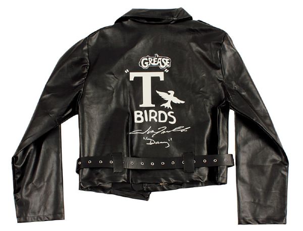 John Travolta Signed "Grease" T-Birds Limited Edition Jacket