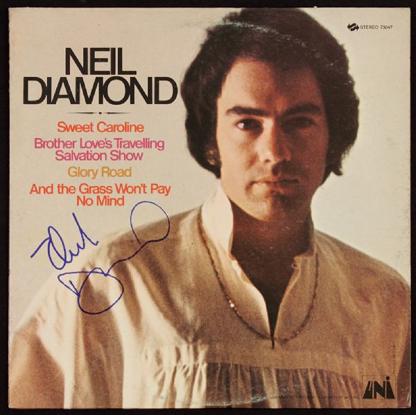 Neil Diamond Signed Album