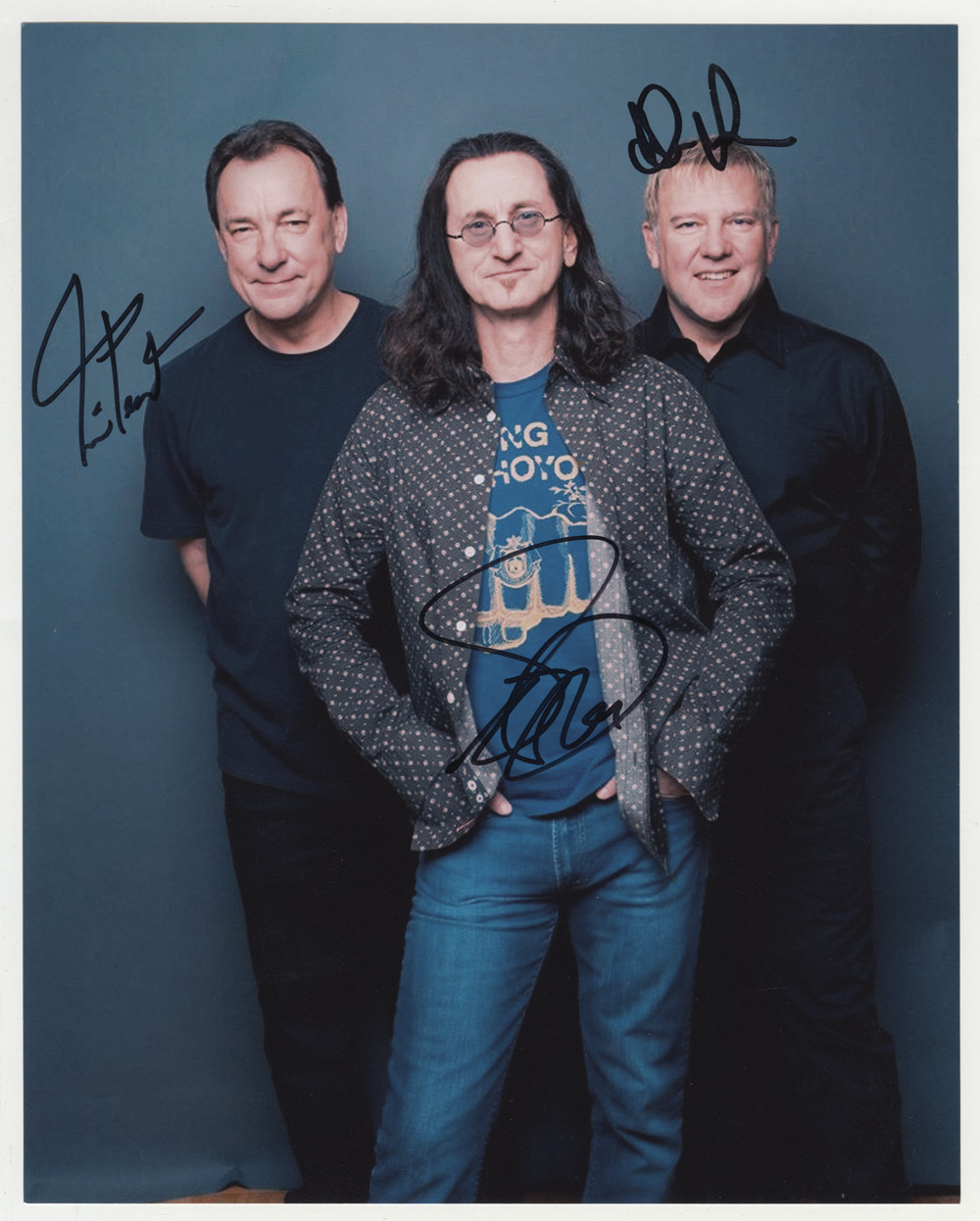 Lot Detail - Rush Signed Photograph