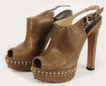 Sarah Jessica Parker Owned, Worn, and Signed Prada Platform Sandals