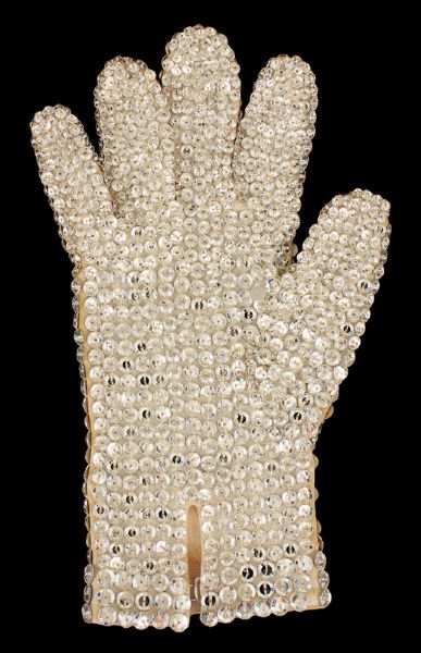 Michael Jackson 1984 Victory Tour Stage Worn Sequined Glove