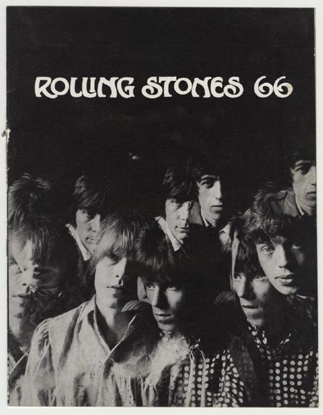 The Rolling Stones Original 1966 Concert Program