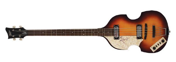 Paul McCartney Signed Bass Guitar
