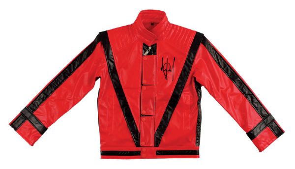 Michael Jackson Signed "Thriller" Jacket