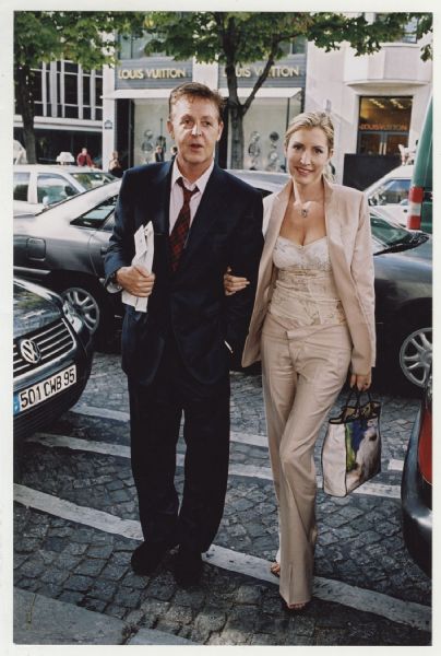 Paul McCartney & Heather Mills Original Photograph