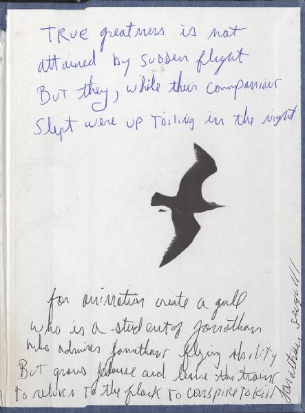 Michael Jacksons Personal Hand Annotated "Jonathan Living Seagull" Book