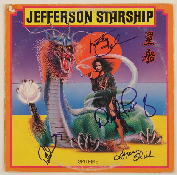 Jefferson Starship Signed "Spitfire" Album