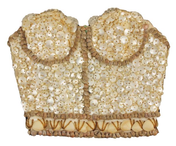Madonna Worn Sequin and Shell Bustier Custom Made by Andre Van Pier