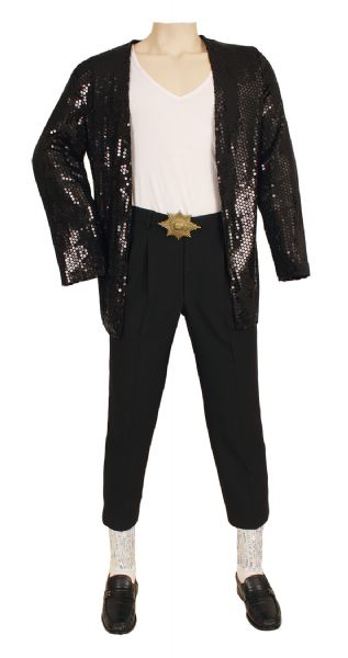 Michael Jackson Billie Jean Stage Worn Full Costume
