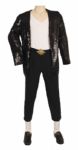 Michael Jackson Billie Jean Stage Worn Full Costume