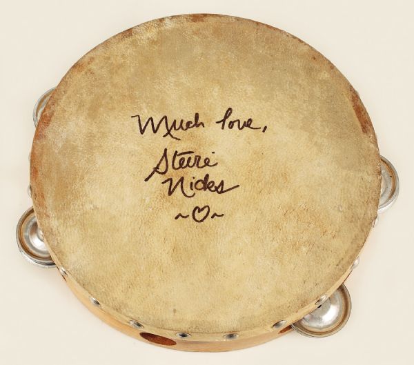 Stevie Nicks Signed Tambourine