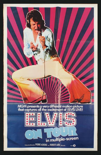 "Elvis On Tour" Original Poster