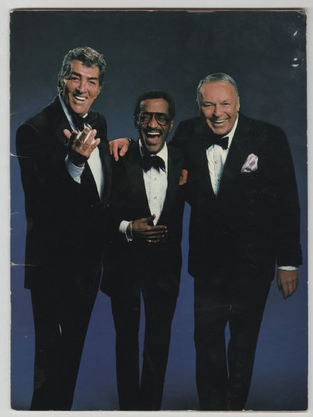 Sammys Personal Frank Sinatra, Sammy Davis, Jr. and Dean Martin Original Rat Pack Reunion Concert Program