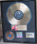 Elvis Presley "Elvis" Gold RIAA Album, Cassette and CD Award Presented to Elvis Presley