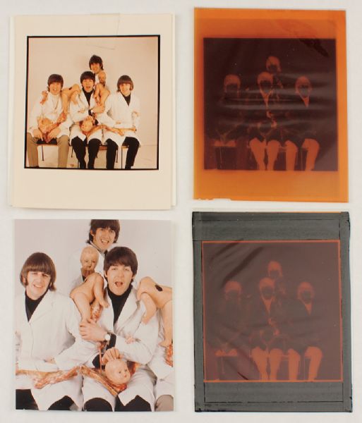 Beatles "Butcher" Cover Outtake Original Photographs and Negatives