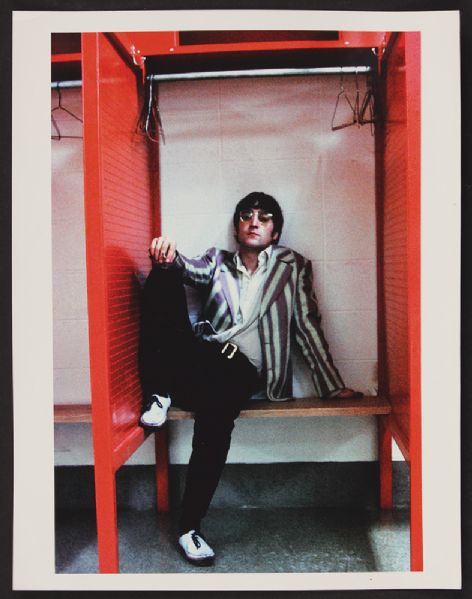 John Lennon Original Bob Bonis 11 x 14 Color Photograph