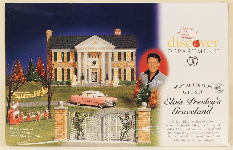 Elvis Presley Special Edition Graceland Christmas Holiday Gift Set