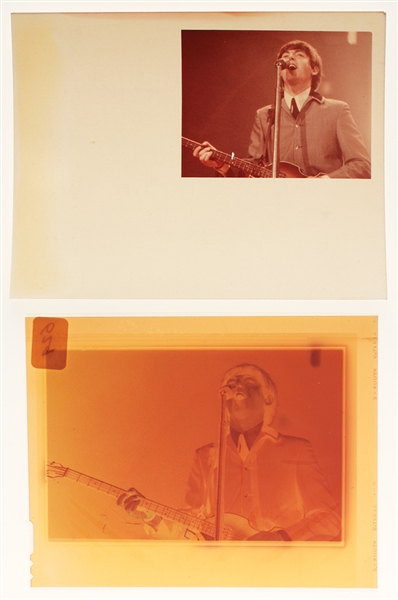 George Harrison Original Photograph and Negative